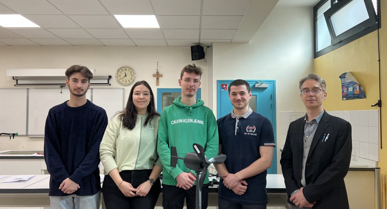 Nos étudiants s’engagent : Ateliers sur l’éolien avec l’Institut privé Saint-Joseph