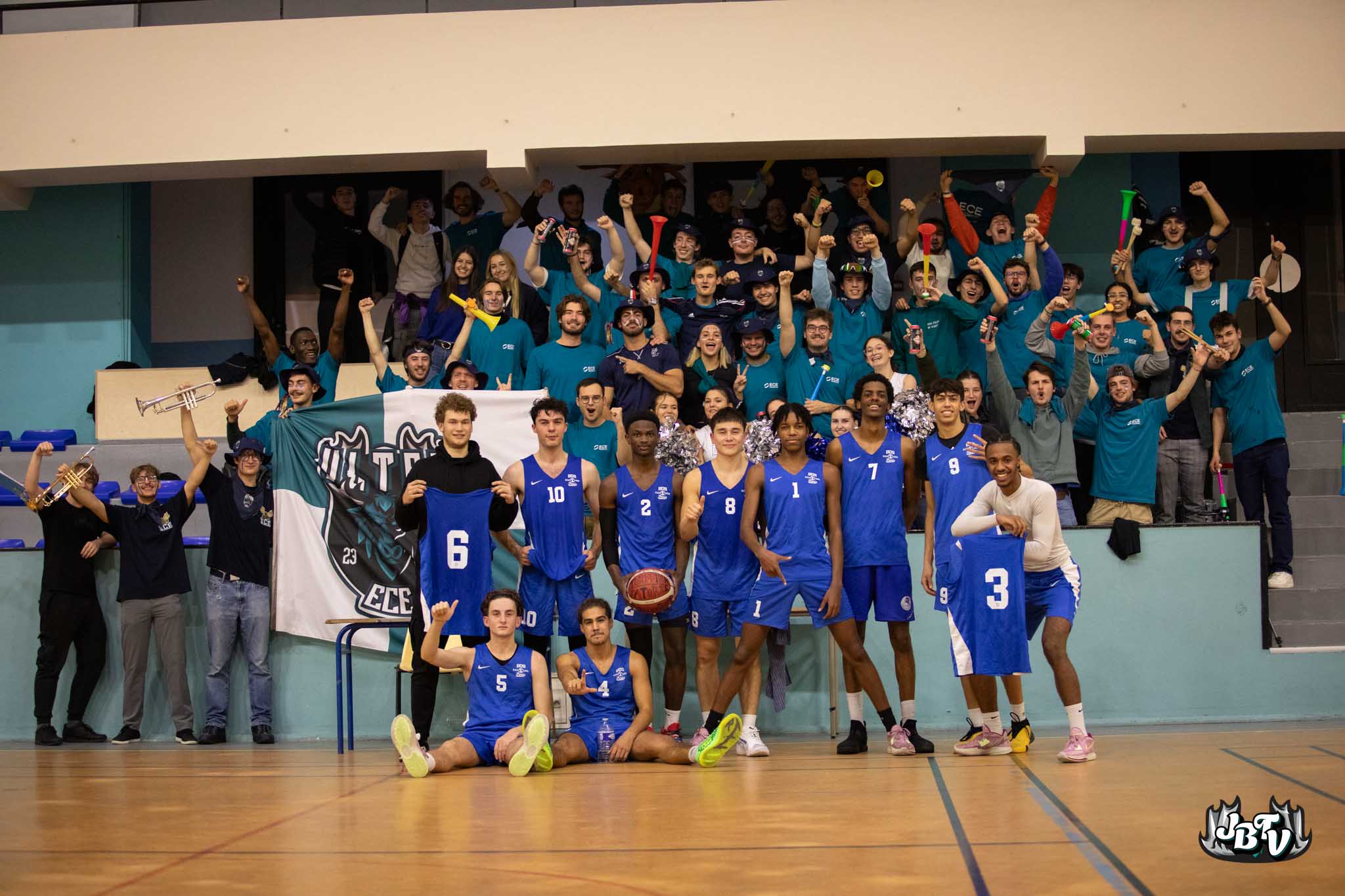 Basket 72 66 pour ECE Basket face à l'ESILV ! ECE