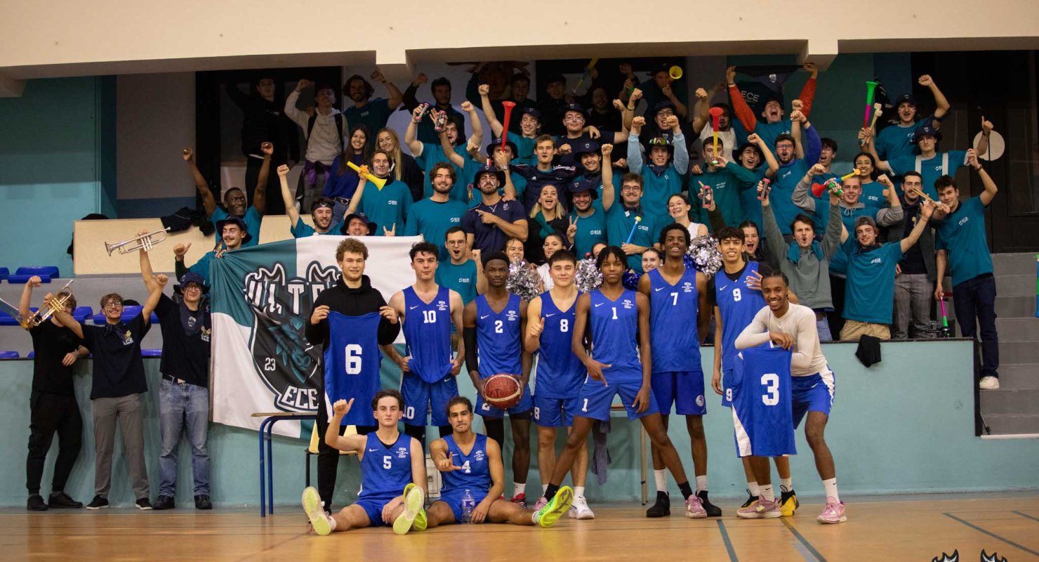 Basket: 72 – 66 for ECE Basket against ESILV!