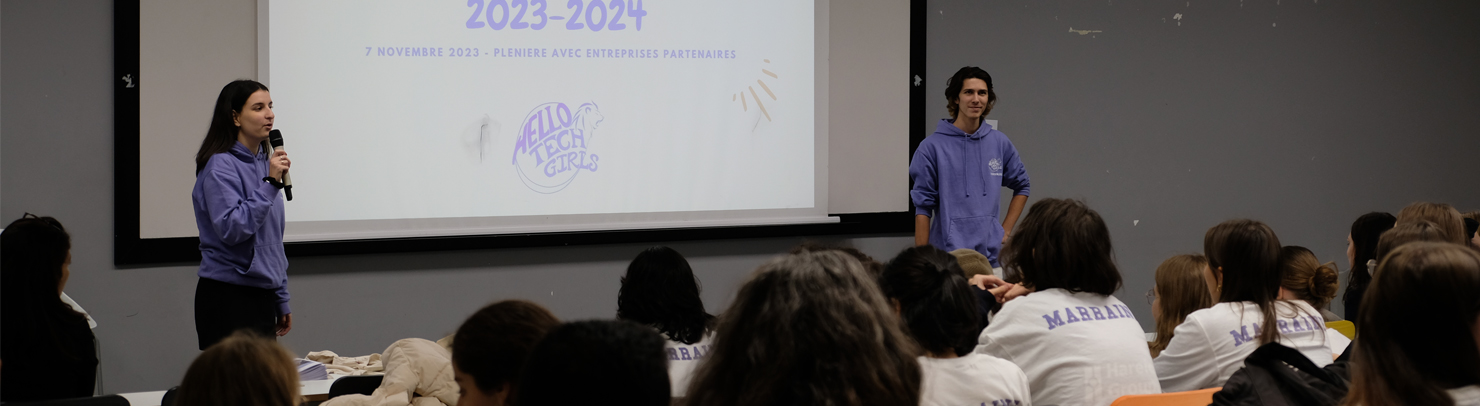 Launch of Hello Tech Girls sponsorship program at ECE Lyon