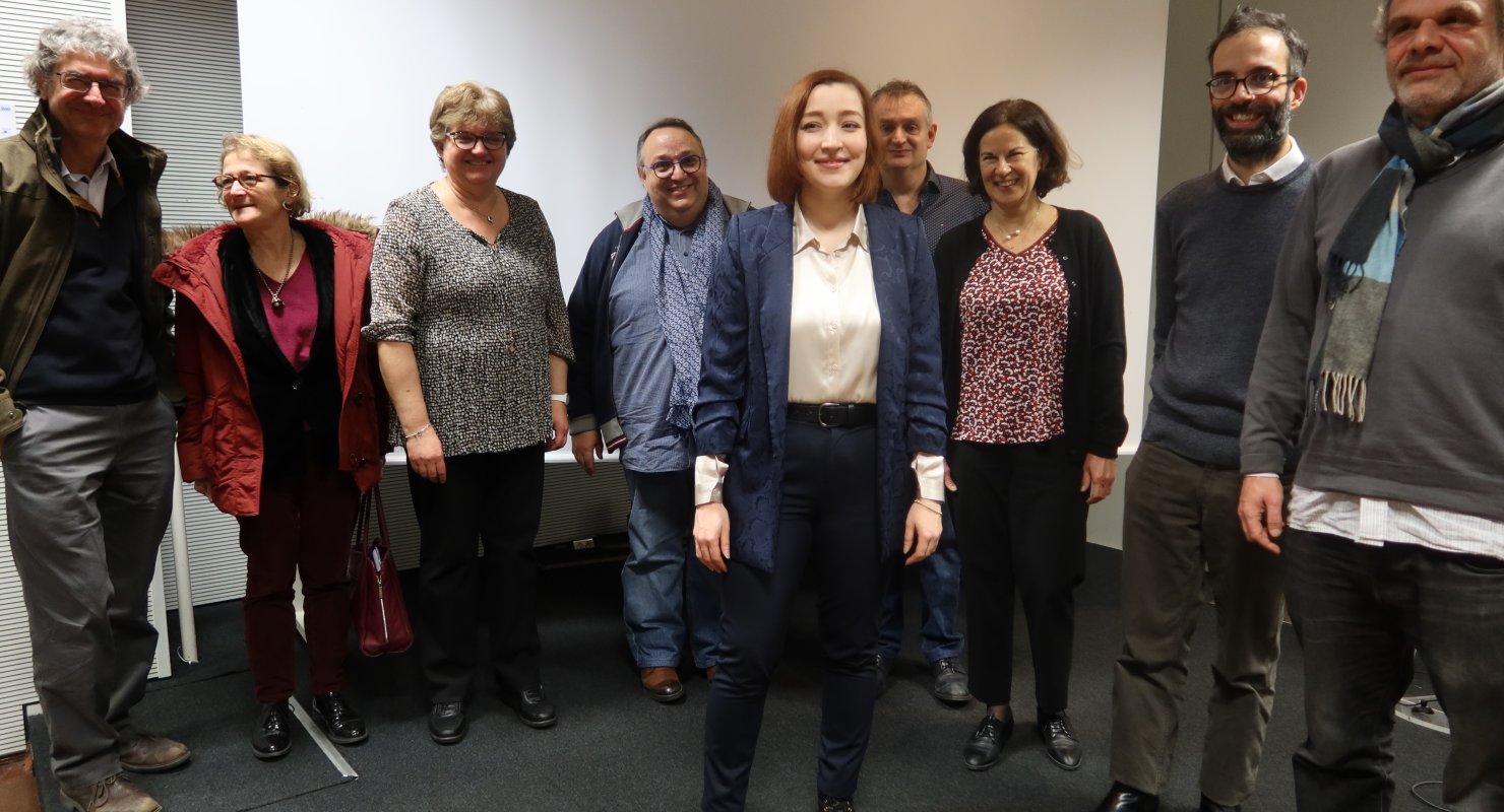 Cécile Rerzki-Vérité’s thesis defense