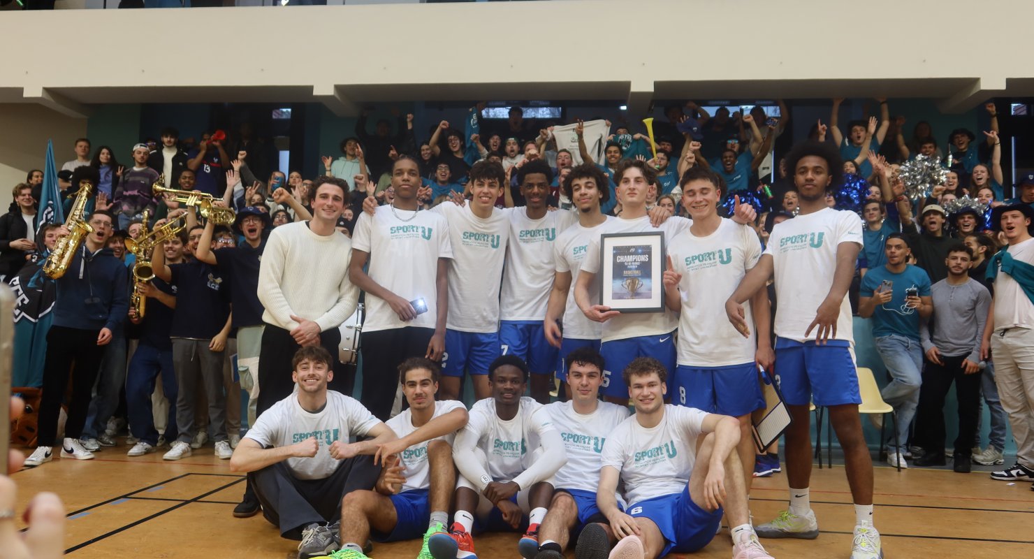 L’ECE Blue Magic Paris Basketball remporte le championnat universitaire de la Région Île-De-France !