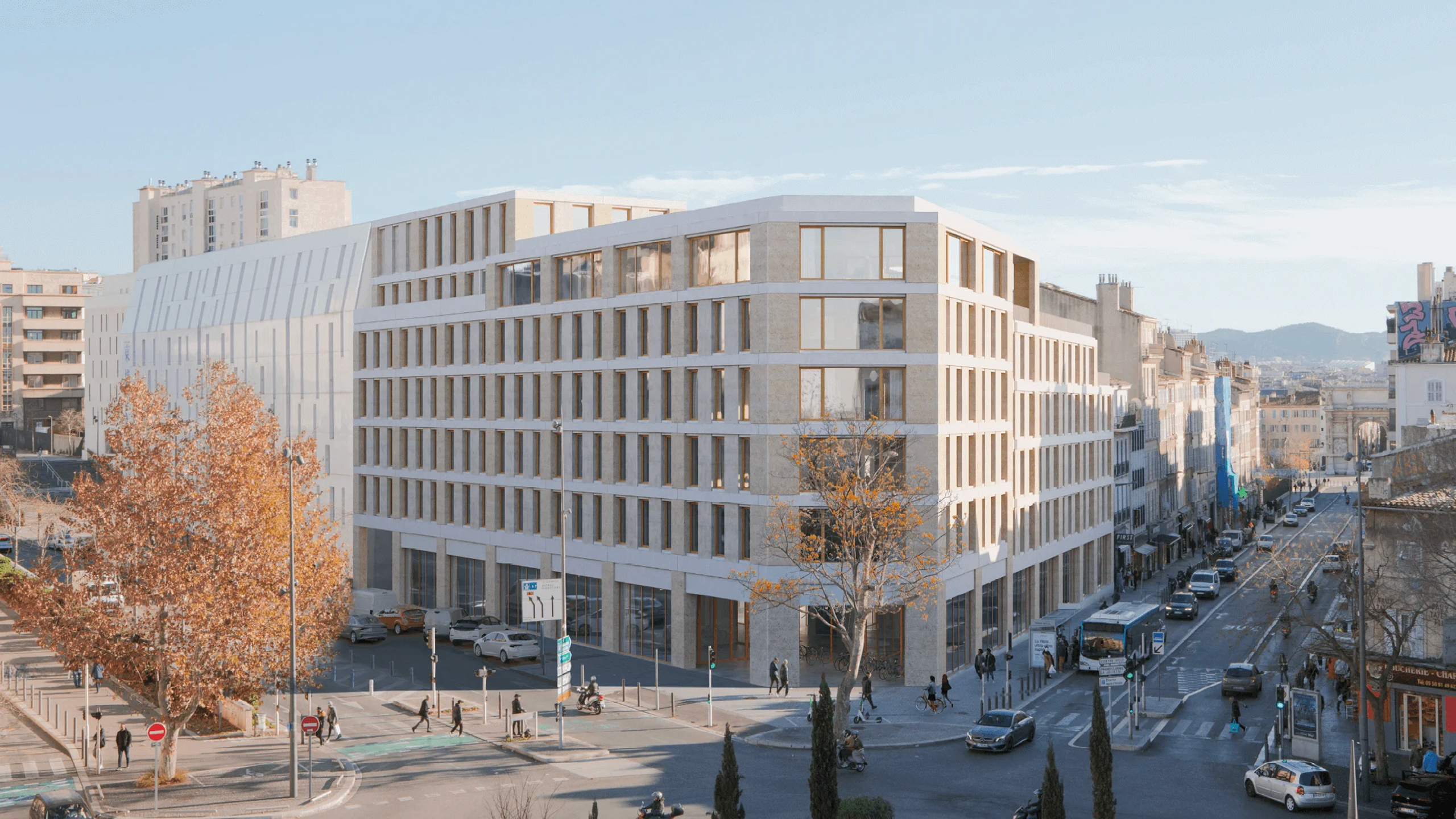 Photo du campus de Marseille de l’école de commerce ECE