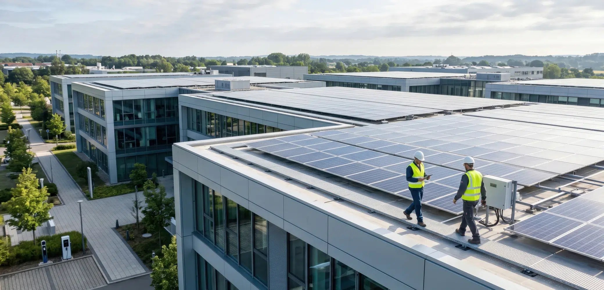 Illustrative photo of the engineering school ECE's career guide on the profession of building energy specialist